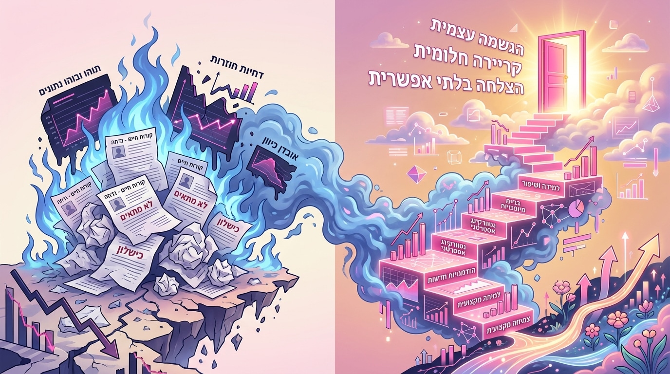קריירה בתקשורת | 3 שלבים קריטיים שיהפכו סטודנט למקצוען