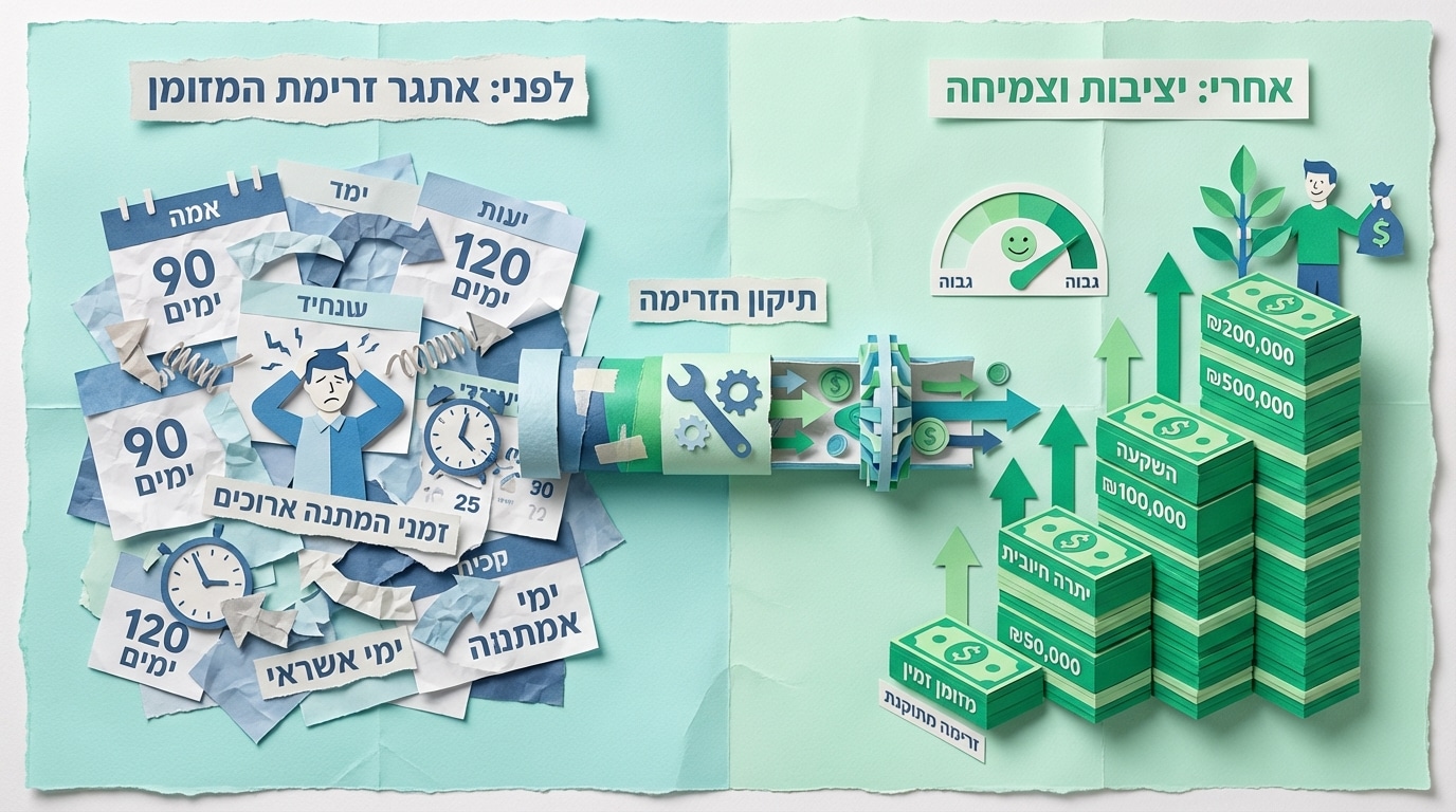 תזרים מזומנים | 5 סימנים שאתם שורפים כסף בלי לשים לב