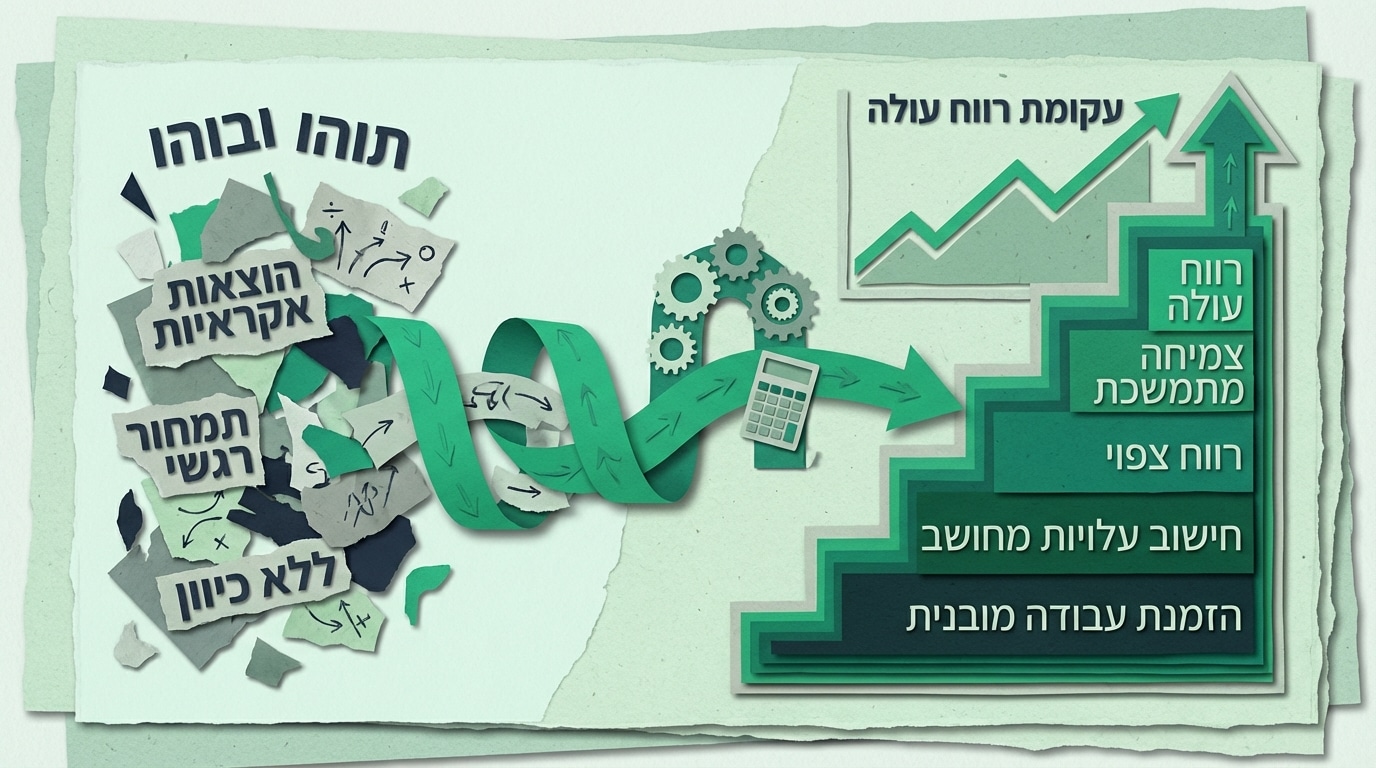 תמחור ורווחיות | 5 צעדים קריטיים שיהפכו את העסק שלכם למכונת כסף