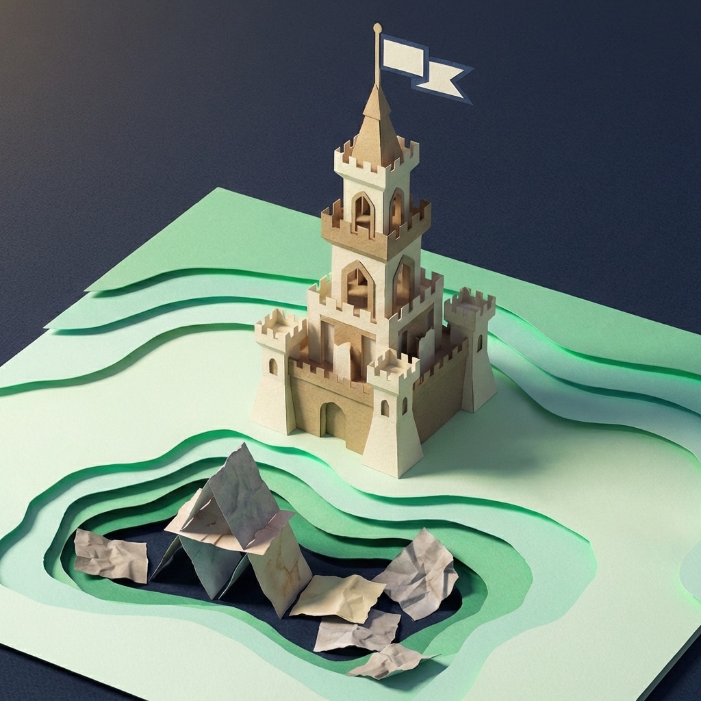 אייקון של מבצר נייר יציב