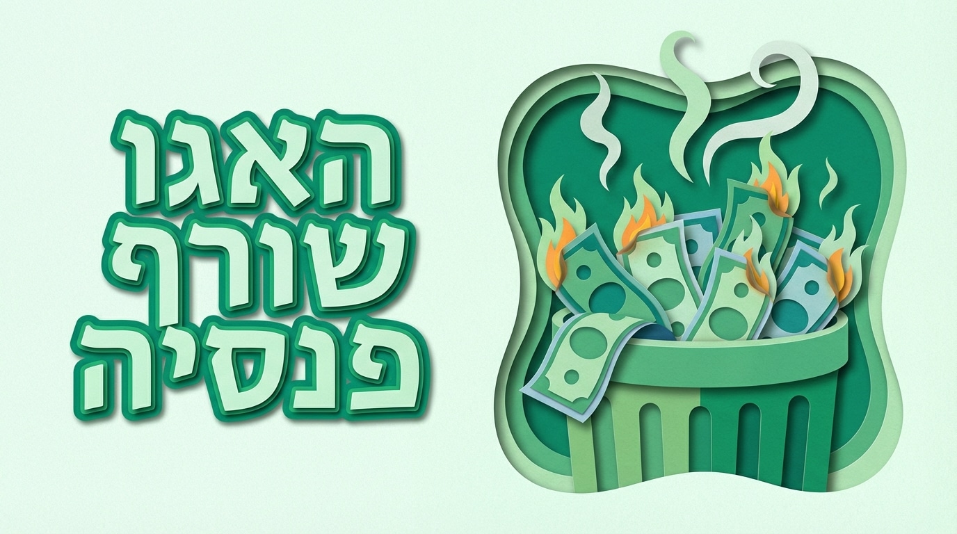 תכנון פרישה | 3 טעויות אגו ששורפות לכם את הפנסיה