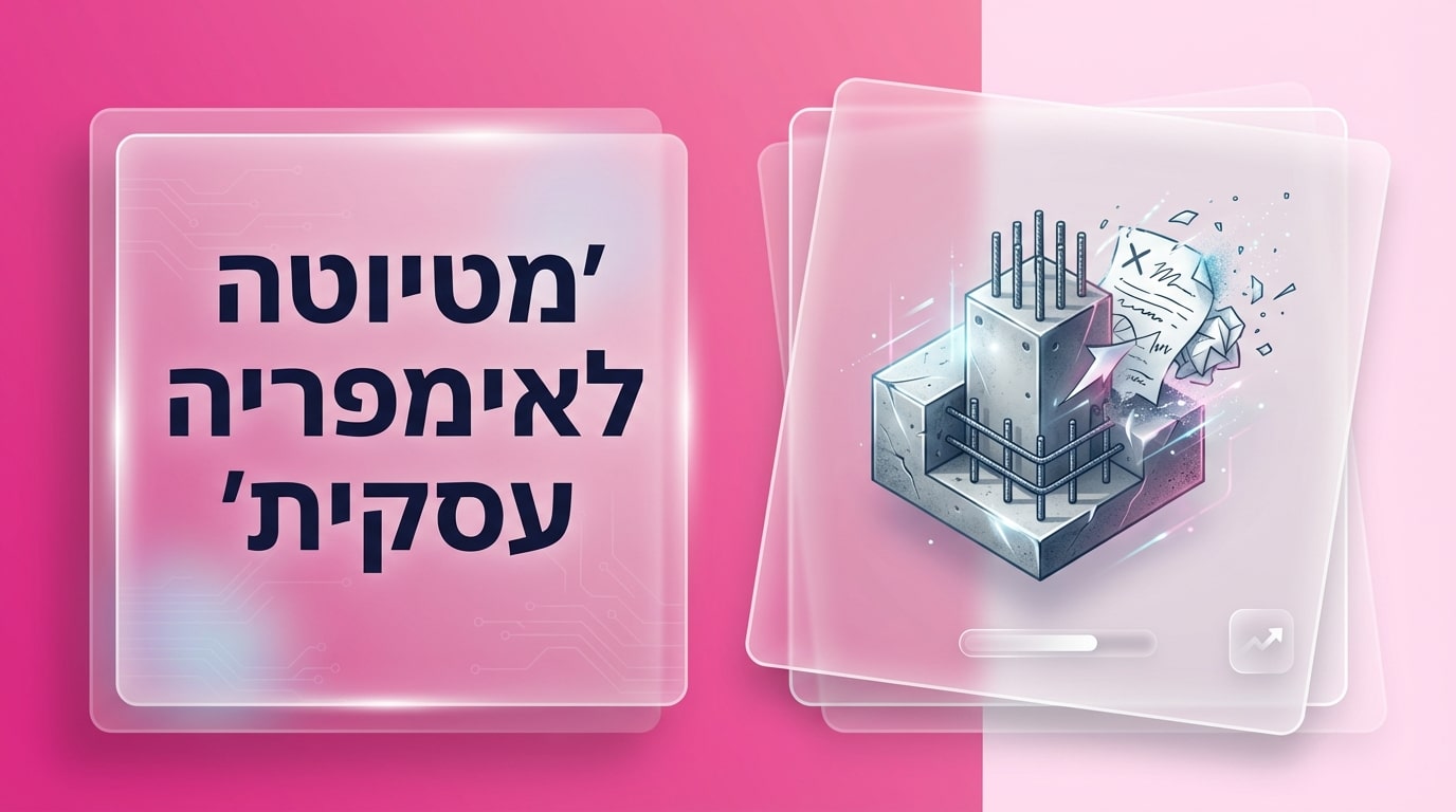 אסטרטגיה עסקית | 5 עקרונות ברזל שימנעו מכם להתרסק ב-2026