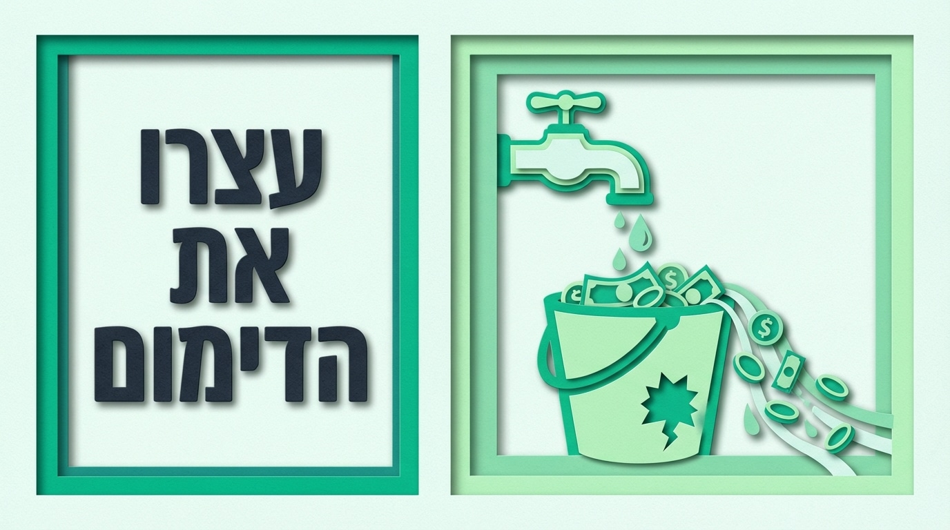 תזרים מזומנים | 5 סיבות שאתם עובדים בחינם והבנק שלכם ריק
