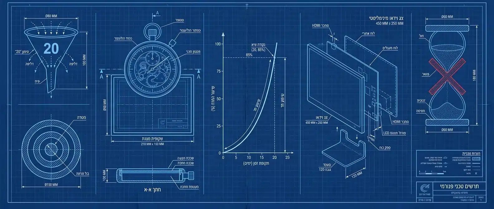 חתכו את המבואות והציגו את הבעיה בדקה הראשונה