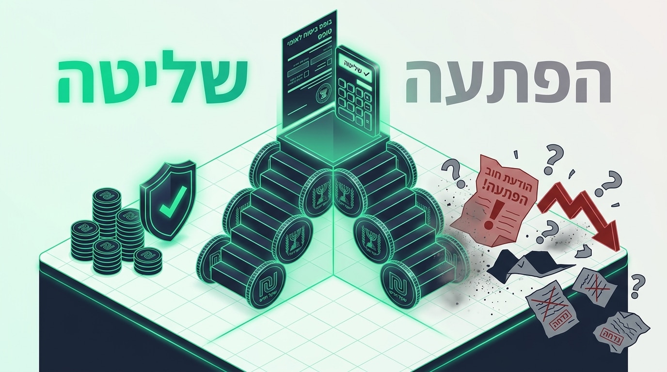 דמי ביטוח לאומי לעצמאי 2026: ממצב של חוב מפתיע לשליטה, מדרגות תשלום מסודרות ומחשבון